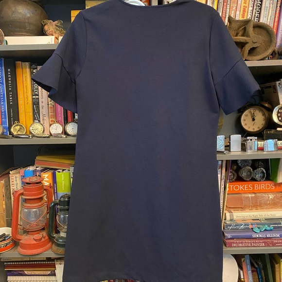 🎀Draper James Navy Bell Sleeve Shift Dress🎀 - Picture 3 of 5